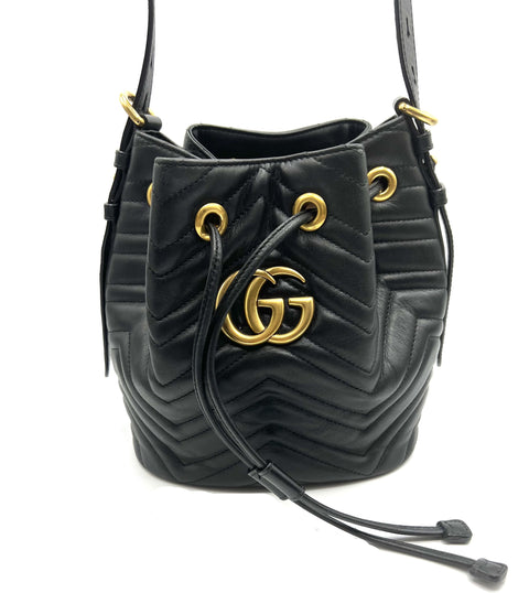Gucci GG Marmont Matelasse Bucket Bag