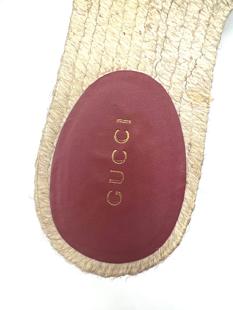 Gucci GG Canvas Espadrille Sandal