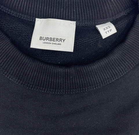 Burberry Logo Men's Intarsia Wool Blend Sweater