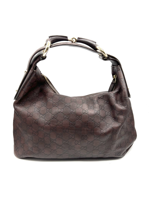 Gucci Brown Hobo Bag