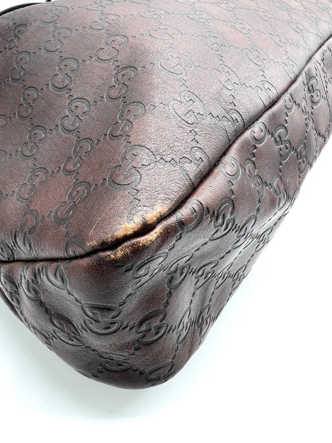 Gucci Brown Hobo Bag