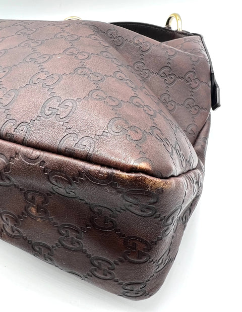 Gucci Brown Hobo Bag