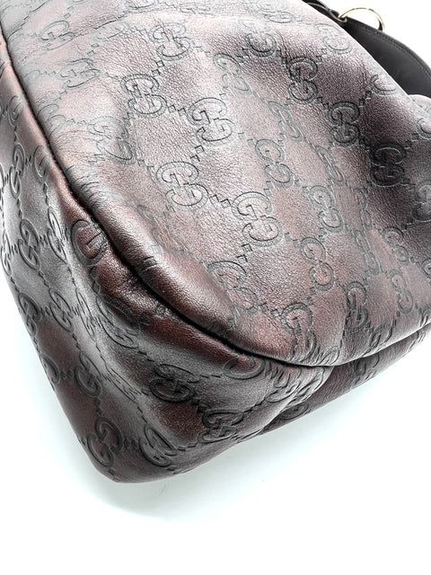 Gucci Brown Hobo Bag
