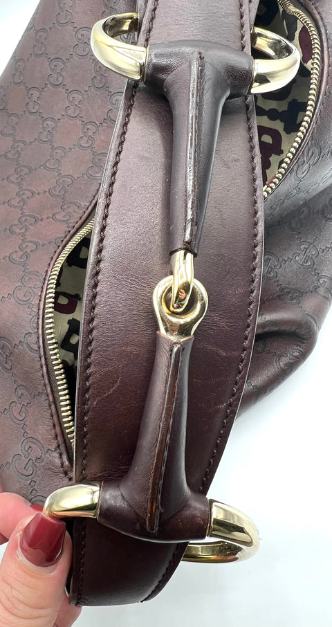 Gucci Brown Hobo Bag