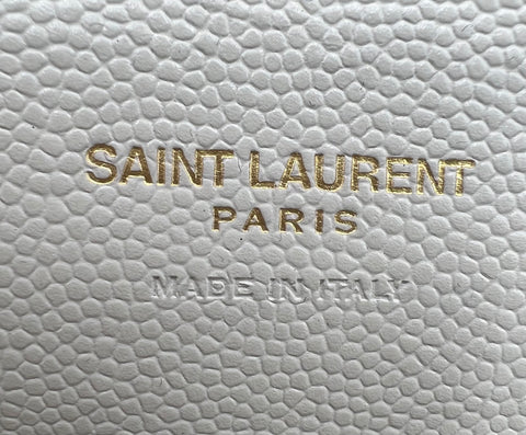 Saint Laurent Quilted Wristlet Clutch