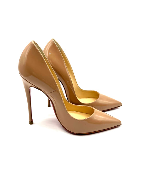Christian Louboutin So Kate 120 Patent Leather Pumps