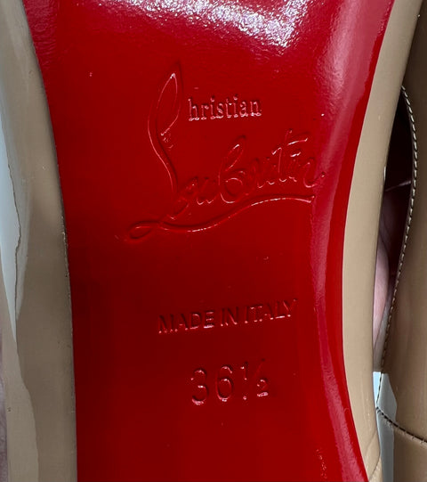 Christian Louboutin So Kate 120 Patent Leather Pumps