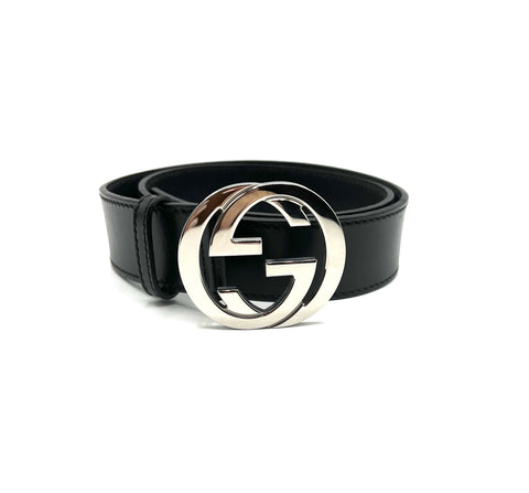 Gucci Unisex Signature Leather Belt