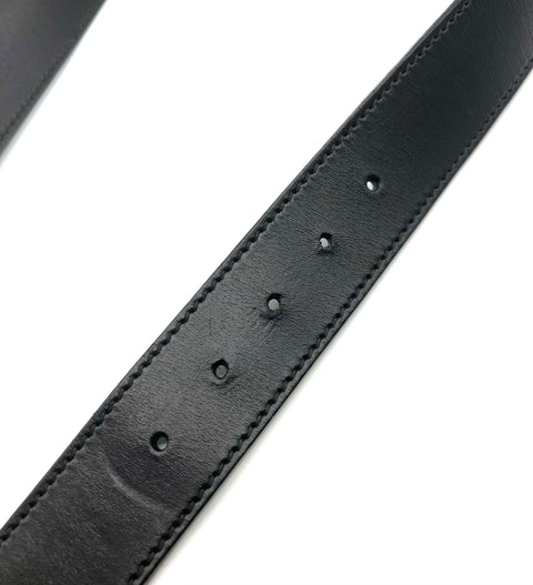 Gucci Unisex Signature Leather Belt