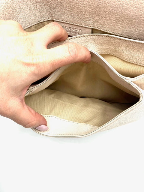 Givenchy Antigona Textured Leather Clutch