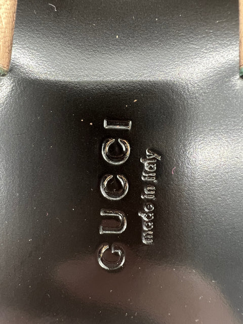 Gucci Leather Thong Sandal With Double G