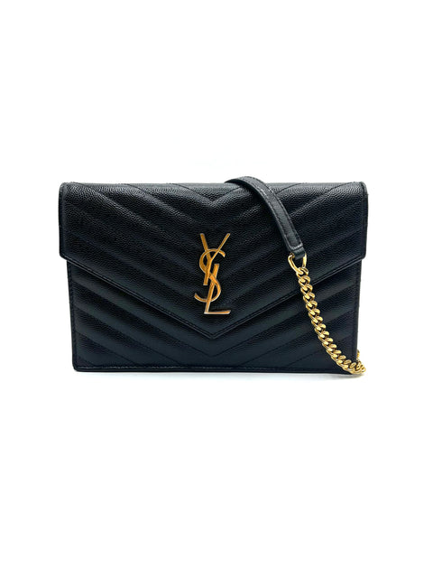 Saint Laurent Envelope Chain Wallet