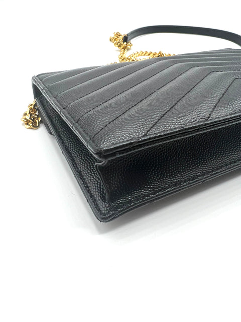 Saint Laurent Envelope Chain Wallet