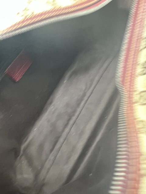 Gucci GG Canvas and Leather Mini Boston Bag