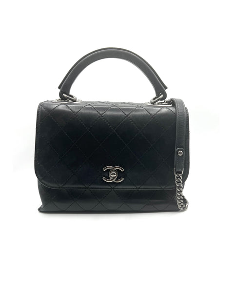 Chanel Coco Top Handle Flap Bag