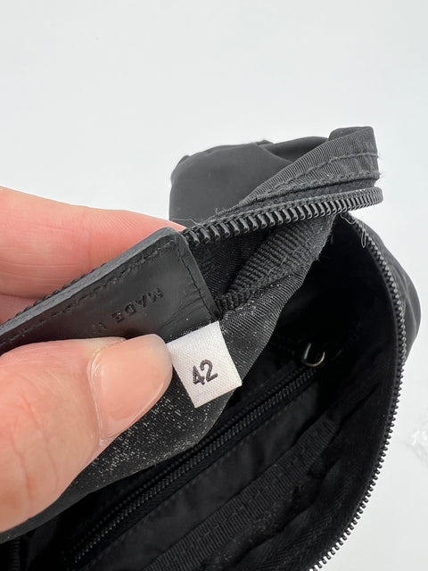 Prada Black Nylon Pouch