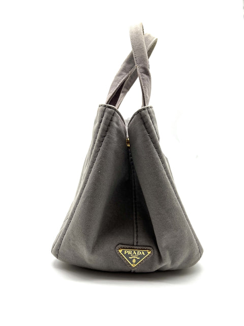 Prada Canvas Canapa Tote Bag
