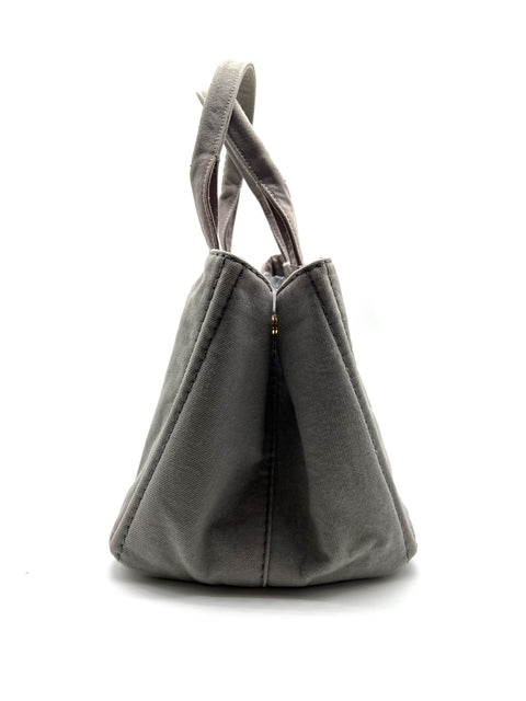 Prada Canvas Canapa Tote Bag