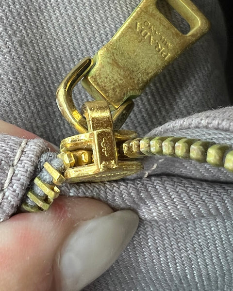 Prada Canvas Canapa Tote Bag