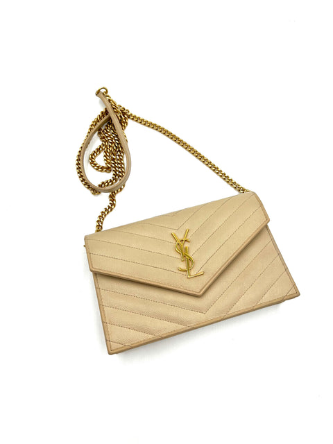 Saint Laurent Envelope Chain Wallet