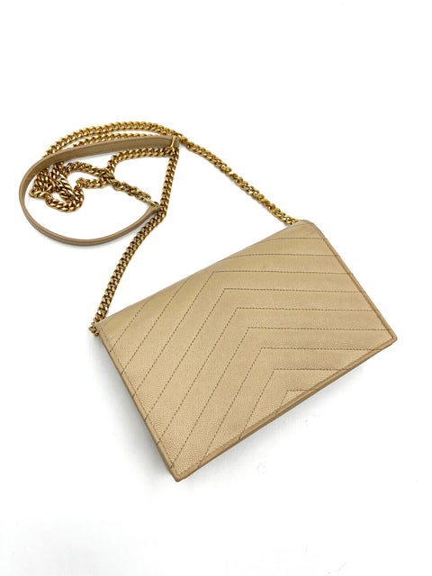 Saint Laurent Envelope Chain Wallet