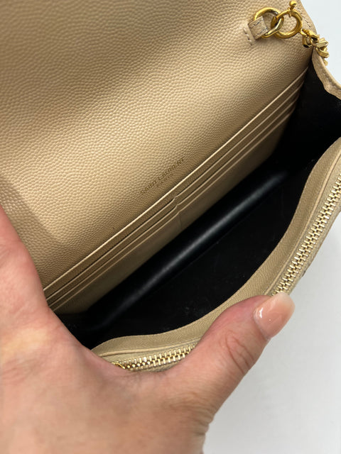 Saint Laurent Envelope Chain Wallet