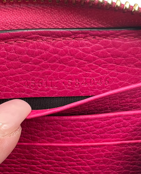 Gucci Marmont Leather Continental wallet