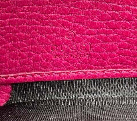 Gucci Marmont Leather Continental wallet
