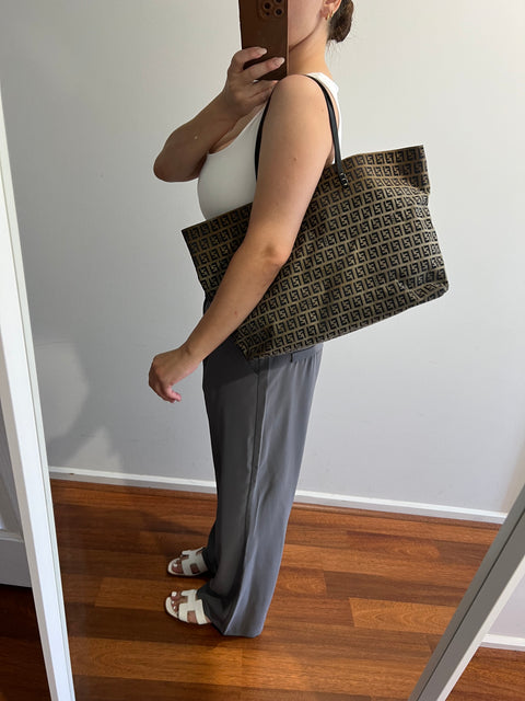 Fendi Zucchino Tote Bag