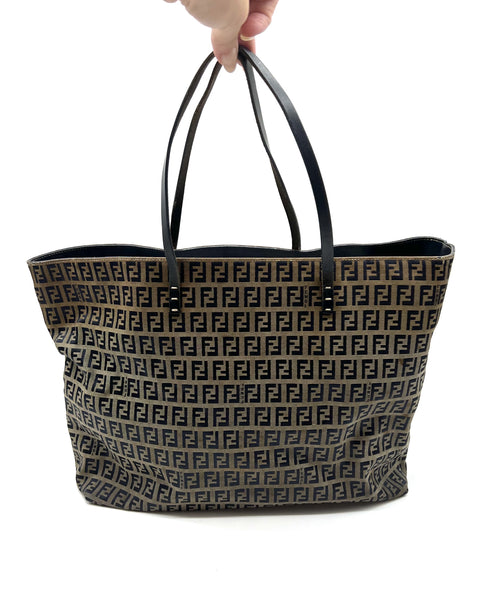 Fendi Zucchino Tote Bag