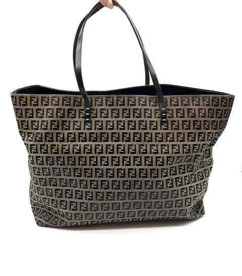 Fendi Zucchino Tote Bag