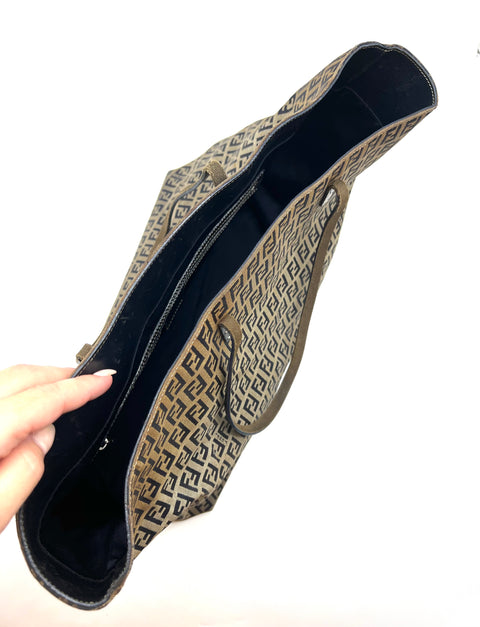 Fendi Zucchino Tote Bag