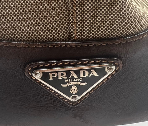 Prada Jacquard Tote Bag