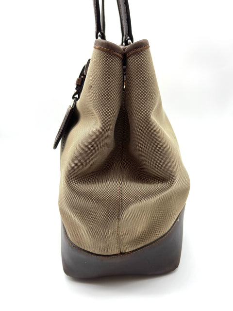 Prada Jacquard Tote Bag