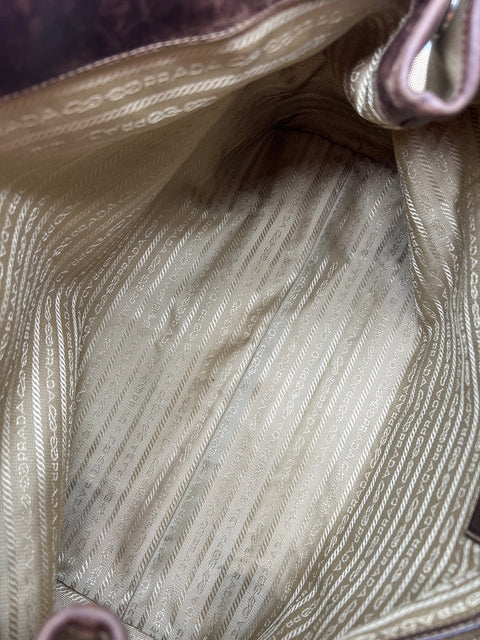 Prada Jacquard Tote Bag