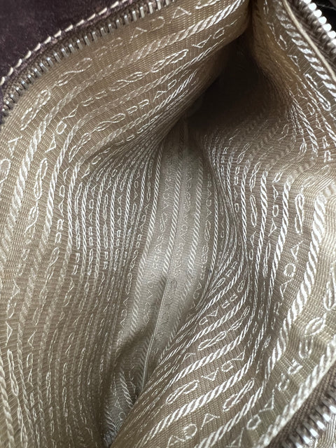 Prada Jacquard Tote Bag