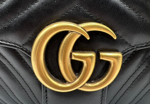 Gucci Marmont Small Matelassé Shoulder Bag