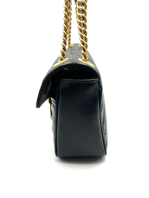 Gucci Marmont Small Matelassé Shoulder Bag