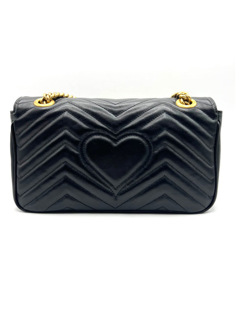 Gucci Marmont Small Matelassé Shoulder Bag