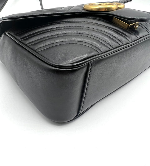 Gucci Marmont Small Matelassé Shoulder Bag
