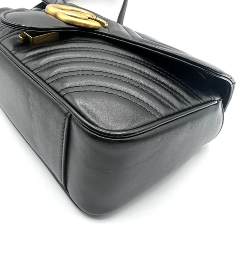 Gucci Marmont Small Matelassé Shoulder Bag