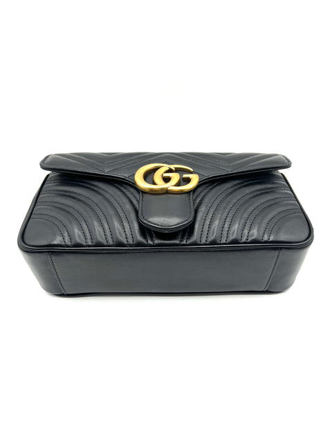 Gucci Marmont Small Matelassé Shoulder Bag