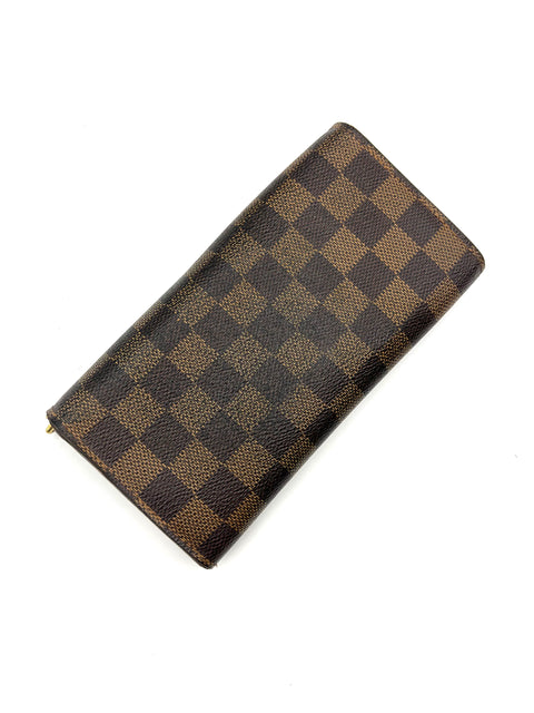 Louis Vuitton Sarah Wallet in Damier Ebene