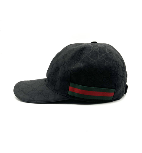 Gucci GG Canvas Baseball Hat with Web