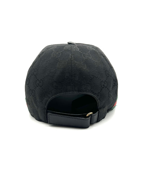 Gucci GG Canvas Baseball Hat with Web