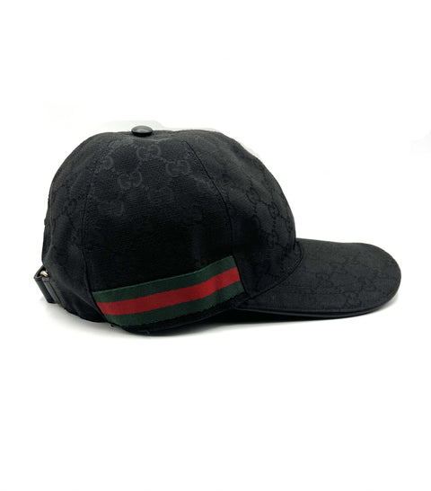 Gucci GG Canvas Baseball Hat with Web