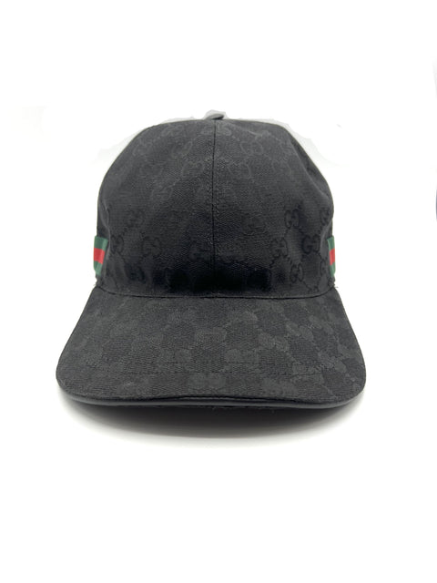 Gucci GG Canvas Baseball Hat with Web