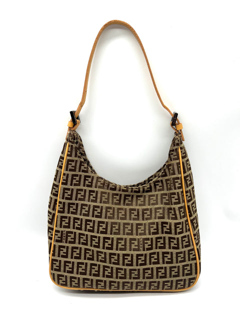 Fendi Zucchino One Shoulder Bag