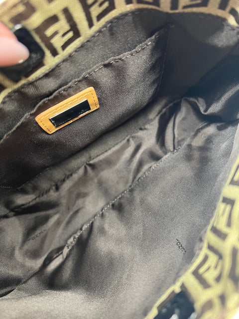 Fendi Zucchino One Shoulder Bag