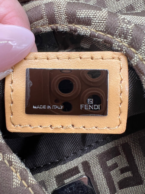 Fendi Zucchino One Shoulder Bag